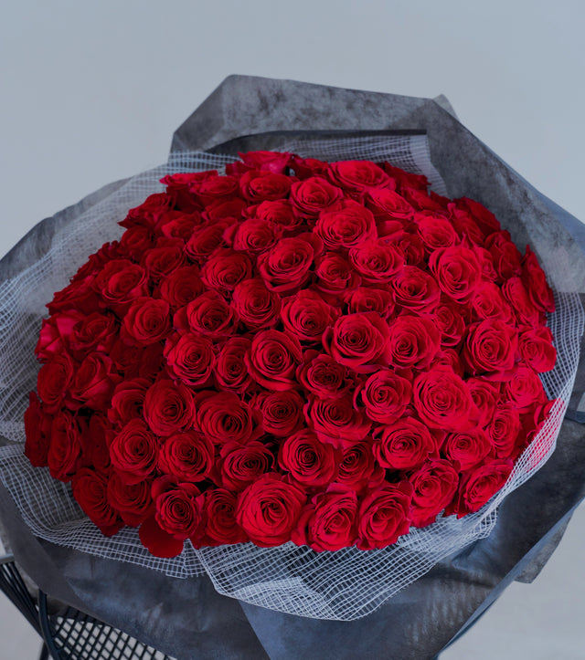 ギフト花束 100本